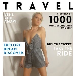 Romper tags on great for the beach/pool